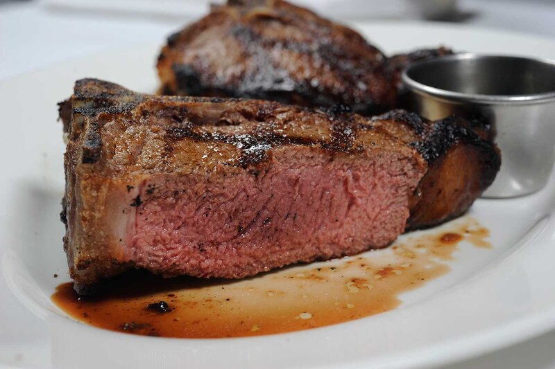 Close up of steak